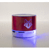 Audio Viancos bluetooth speaker, valkoinen, punainen lisäkuva 4