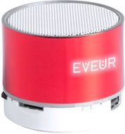 Audio Viancos bluetooth speaker, valkoinen, punainen liikelahja logopainatuksella