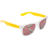 Aurinkolasit Harvey sunglasses, valkoinen, keltainen lisäkuva 2
