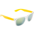 Aurinkolasit Harvey sunglasses, valkoinen, keltainen liikelahja logopainatuksella