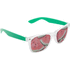 Aurinkolasit Harvey sunglasses, valkoinen, vihreä lisäkuva 2