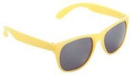 Aurinkolasit Malter sunglasses, keltainen liikelahja logopainatuksella
