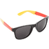 Aurinkolasit Mundo sunglasses, keltainen, musta, punainen liikelahja logopainatuksella