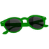 Aurinkolasit Nixtu sunglasses, vihreä liikelahja logopainatuksella