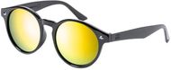 Aurinkolasit Poren RPET sunglasses, keltainen liikelahja logopainatuksella