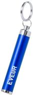 Avaimenperälamppu Bimox flashlight, sininen liikelahja logopainatuksella