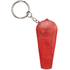 Avaimenperälamppu Coach whistle, punainen liikelahja logopainatuksella