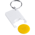 Avaimenperäpoletti Zabax trolley coin keyring, keltainen lisäkuva 1