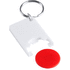 Avaimenperäpoletti Zabax trolley coin keyring, punainen lisäkuva 1