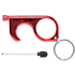 Avainkahvan avaaja Cimak touch screen hygiene key, musta, punainen lisäkuva 3