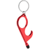 Avainkahvan avaaja Cimak touch screen hygiene key, musta, punainen liikelahja logopainatuksella