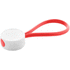 Avainketju CreaKey customisable keyring - loop part, valkoinen, punainen lisäkuva 1