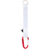 Avainketju Subiner RPET custom keyring, valkoinen, punainen lisäkuva 1