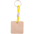 Avainketju Woody Plus C custom keyring, keltainen lisäkuva 1