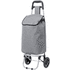 Caddie-kassi Daggio RPET shopping trolley, harmaa liikelahja logopainatuksella