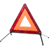 Emergency warning triangle liikelahja logopainatuksella