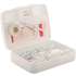 Ensiapusetti Foldoc first aid kit, valkoinen liikelahja logopainatuksella