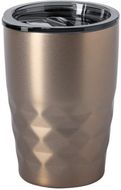 Eristetty muki Blur copper insulated thermo mug, kultainen liikelahja logopainatuksella