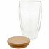 Eristetty muki Bondina L glass thermo mug, luonnollinen, läpinäkyvä lisäkuva 1