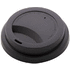 Eristetty muki CreaCup Mini customisable thermo mug, lid, musta liikelahja logopainatuksella