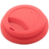 Eristetty muki CreaCup customisable thermo mug, lid, punainen liikelahja logopainatuksella