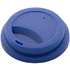 Eristetty muki CreaCup customisable thermo mug, lid, tummansininen liikelahja logopainatuksella