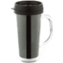 Eristetty muki Grabster thermo mug, läpinäkyvä liikelahja logopainatuksella