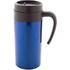 Eristetty muki Graby thermo mug, sininen, musta liikelahja logopainatuksella