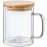 Eristetty muki Laik glass thermo mug, läpinäkyvä lisäkuva 2
