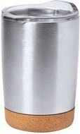 Eristetty muki Nerux thermo mug, hopea liikelahja logopainatuksella