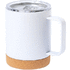 Eristetty muki Wifly sublimation thermo mug, valkoinen liikelahja logopainatuksella