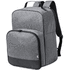 Eristetty piknik-kassi Kazor RPET cooler picnic backpack, harmaa liikelahja logopainatuksella