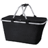 Eristetty piknik-kassi Yonner cooler picnic basket, musta liikelahja logopainatuksella