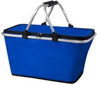 Eristetty piknik-kassi Yonner cooler picnic basket, sininen liikelahja logopainatuksella