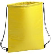 Eristetty pussi Nipex cooler bag, keltainen liikelahja logopainatuksella