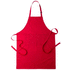 Esiliina Konner apron, punainen liikelahja logopainatuksella
