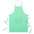 Esiliina Pissek cotton apron, vihreä liikelahja logopainatuksella