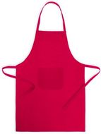 Esiliina Xigor apron, punainen liikelahja logopainatuksella