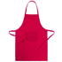 Esiliina Xigor apron, punainen liikelahja logopainatuksella