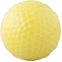 Golfpallo Nessa golf ball, keltainen liikelahja logopainatuksella