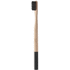 Hammasharja ColoBoo bamboo toothbrush, luonnollinen, musta liikelahja logopainatuksella