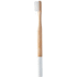 Hammasharja ColoBoo bamboo toothbrush, valkoinen, luonnollinen liikelahja logopainatuksella