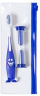Hammasharja Fident toothbrush set, sininen liikelahja logopainatuksella