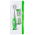 Hammasharja Fident toothbrush set, vihreä liikelahja logopainatuksella