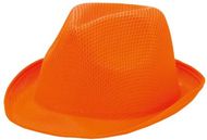Hattu Braz hat, oranssi liikelahja logopainatuksella