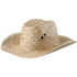 Hattu Bull straw hat, beige liikelahja logopainatuksella