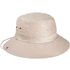 Hattu Safari hat, beige liikelahja logopainatuksella