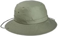 Hattu Safari hat, vihreä liikelahja logopainatuksella