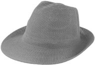 Hattu Timbu hat, harmaa liikelahja logopainatuksella