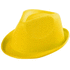 Hattu Tolvex hat, keltainen liikelahja logopainatuksella